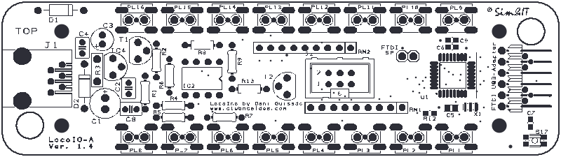 Preview of the Board, top side