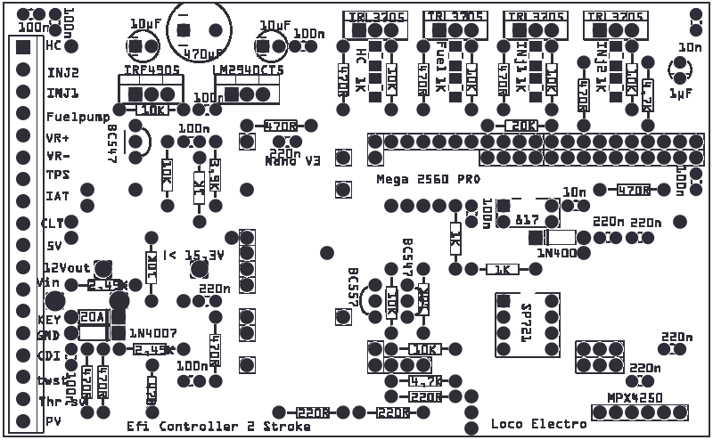 Preview of the Board, top side