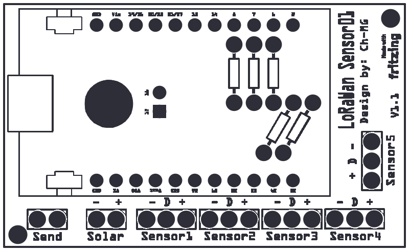 Preview of the Board, top side