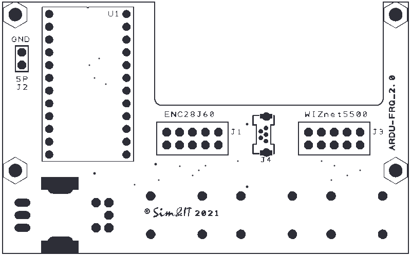 Preview of the Board, top side