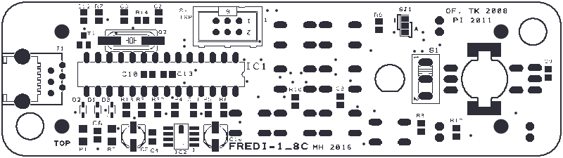 Preview of the Board, top side