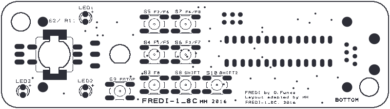 Preview of the Board, top side
