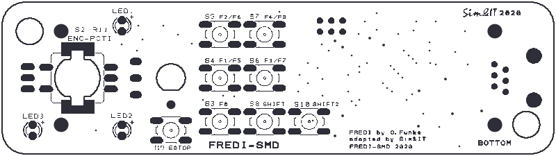Preview of the Board, top side