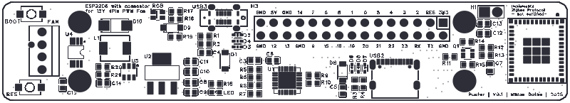 Preview of the Board, top side