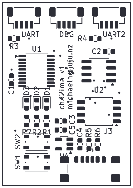 Preview of the Board, top side