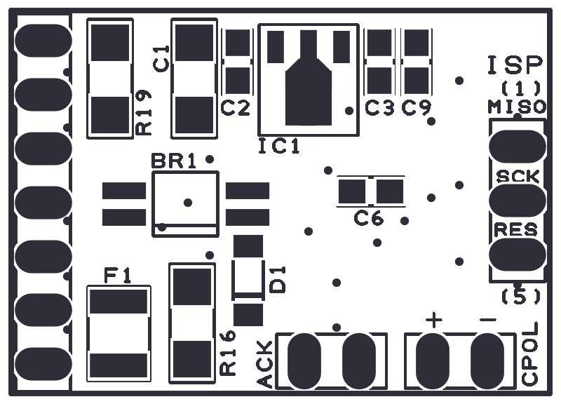 Preview of the Board, top side