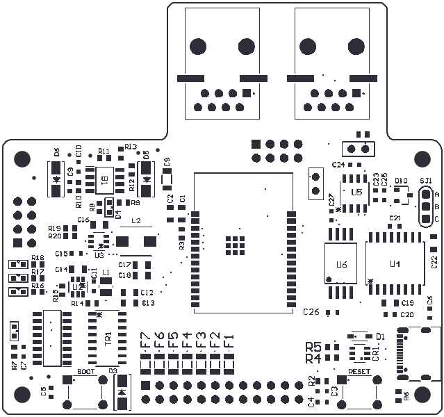 Preview of the Board, top side