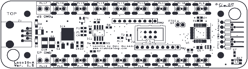 Preview of the Board, top side
