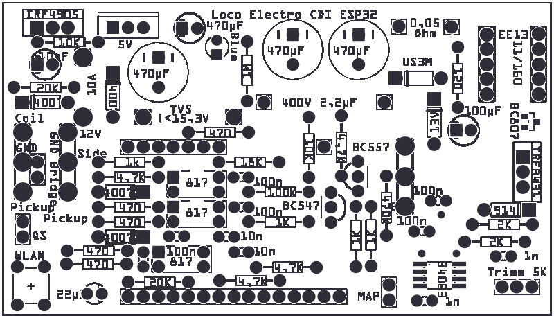 Preview of the Board, top side