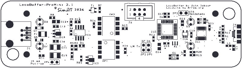 Preview of the Board, top side