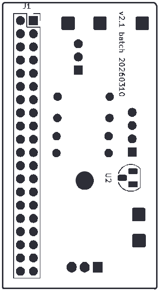 Preview of the Board, top side