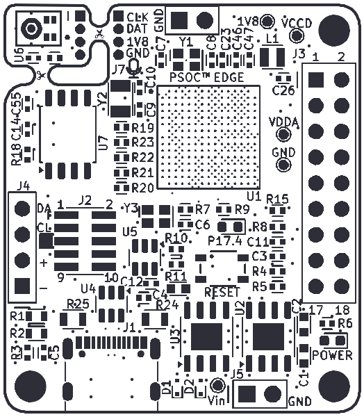 Preview of the Board, top side