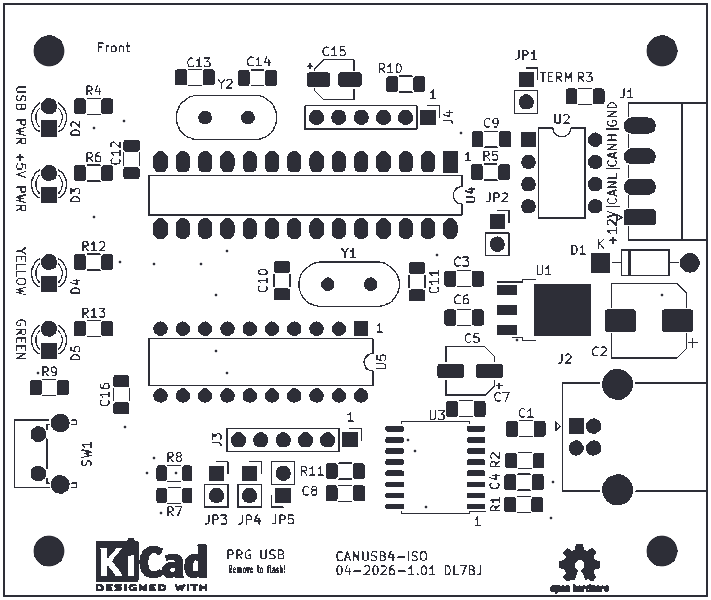 Preview of the Board, top side
