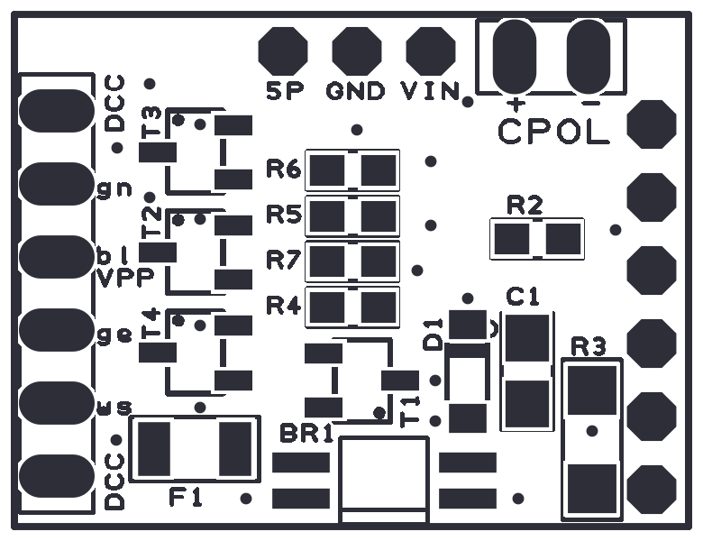 Preview of the Board, top side