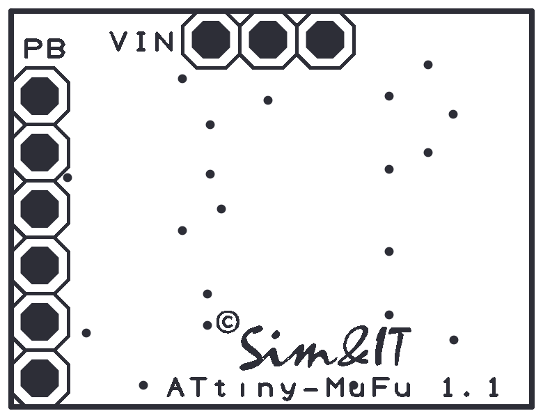 Preview of the Board, top side