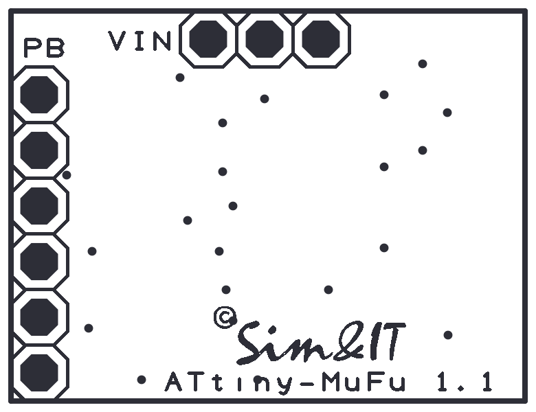 Preview of the Board, top side