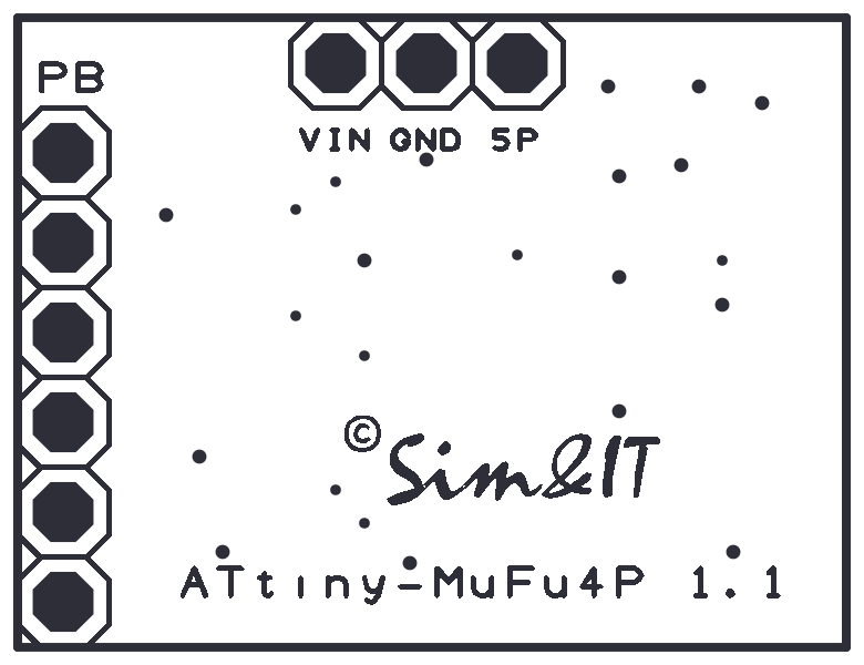 Preview of the Board, top side