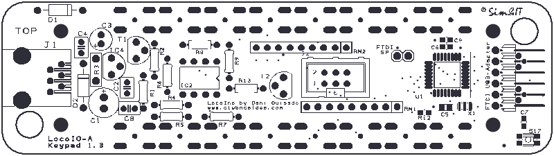 Preview of the Board, top side