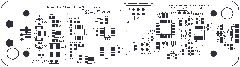 Preview of the Board, top side