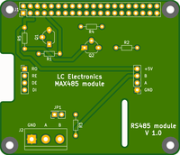 Preview of the Board, top side