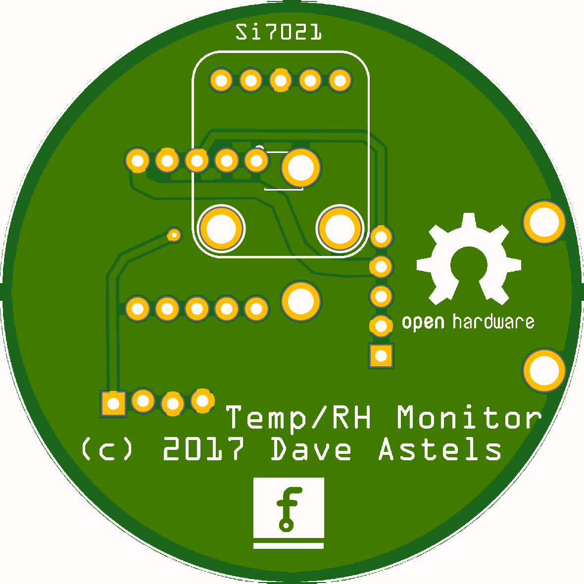 Preview of the Board, bottom side