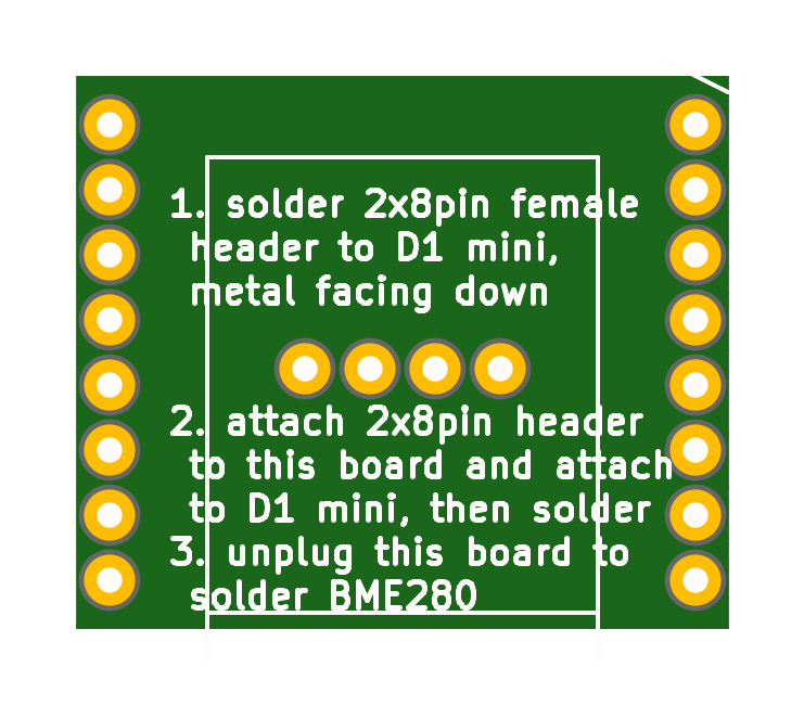 Preview of the Board, top side