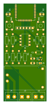 Preview of the Board, top side