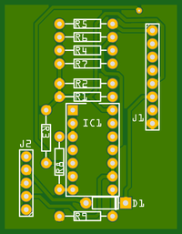 Preview of the Board, top side