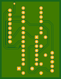 Preview of the Board, top side