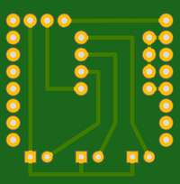 Preview of the Board, top side