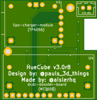 Preview of the Board, top side