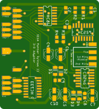 Preview of the Board, top side