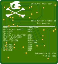 Preview of the Board, bottom side