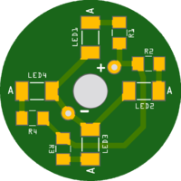 Preview of the Board, top side