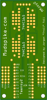 Preview of the Board, top side