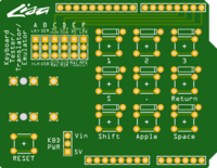 Preview of the Board, top side