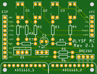 Preview of the Board, top side