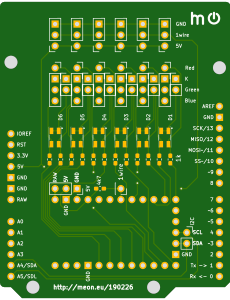 Preview of the Board, top side