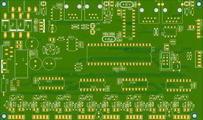 Preview of the Board, top side