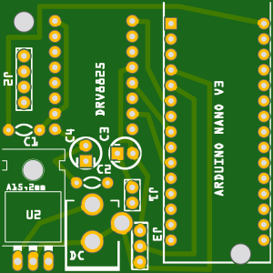 Preview of the Board, top side