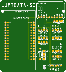 Preview of the Board, top side