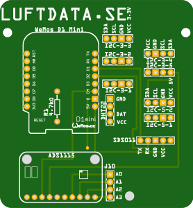 Preview of the Board, top side