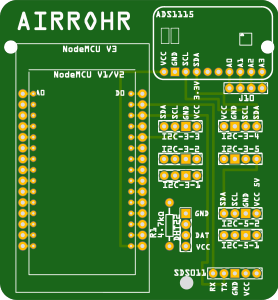 Preview of the Board, top side