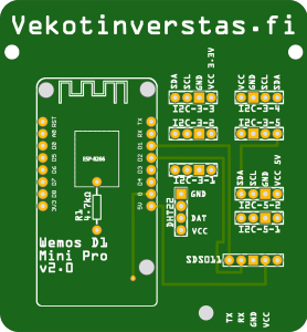 Preview of the Board, top side