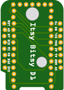 Preview of the Board, top side