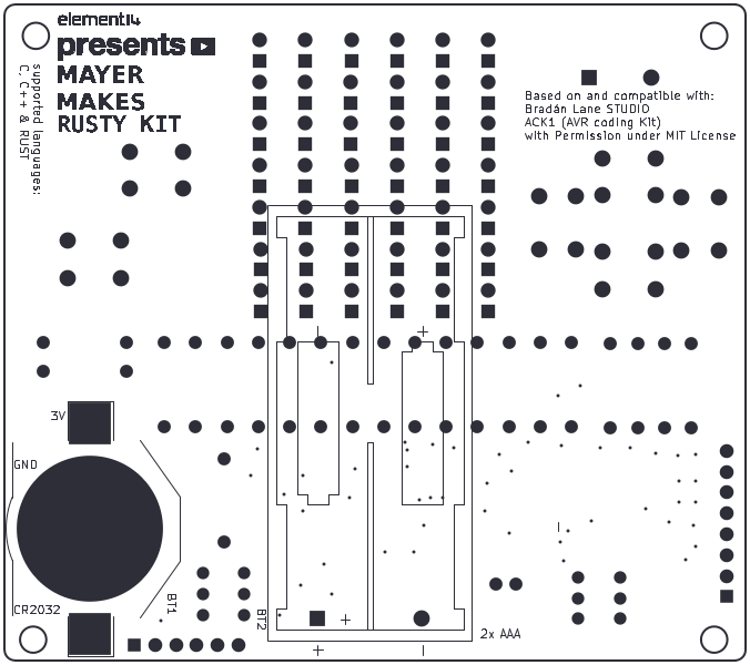 Preview of the Board, top side