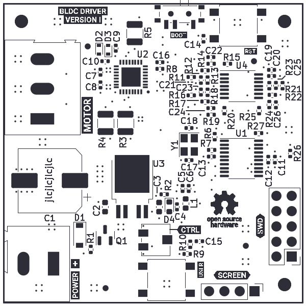 Preview of the Board, top side