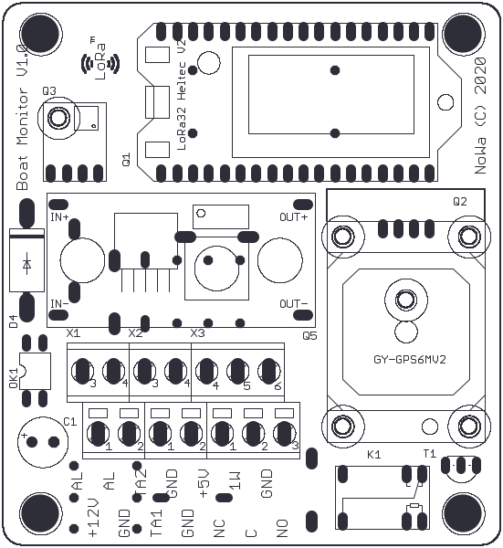 Preview of the Board, top side
