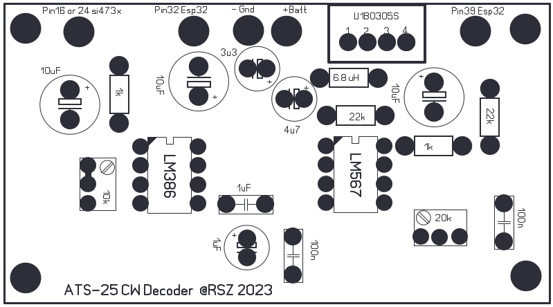 Preview of the Board, top side