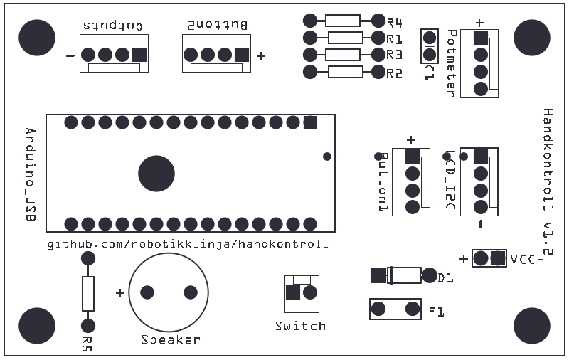 Preview of the Board, top side